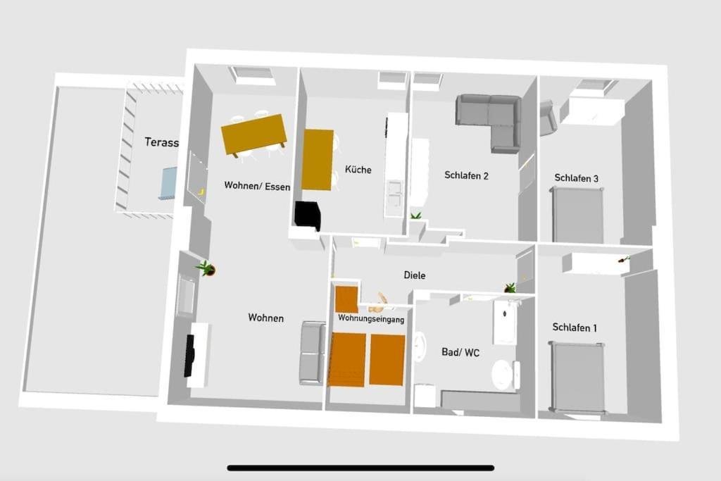 Dachgeschoss Traum Schwelm Bluecherstr - Naehe Dus & Dortmund & Koeln & Essen Extérieur photo